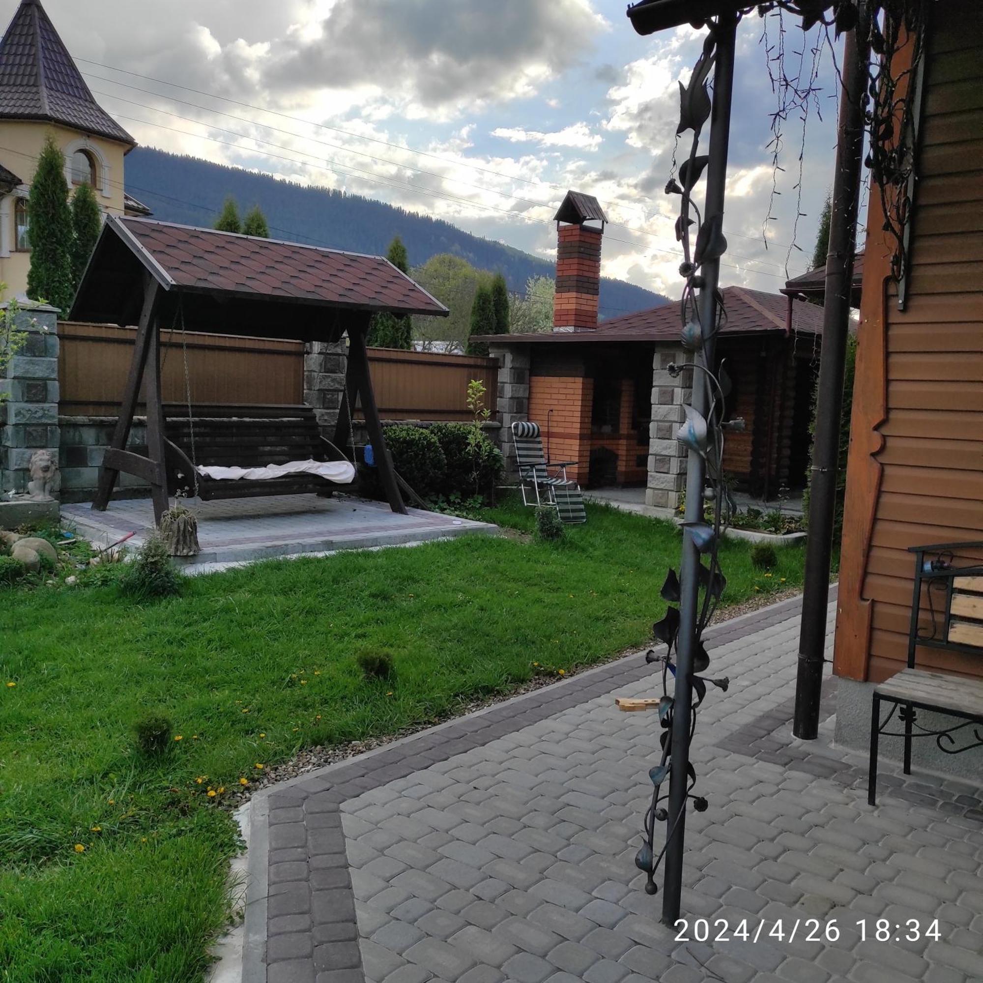 Zatushok Pid Goroyu Villa Verchovyna Exteriör bild